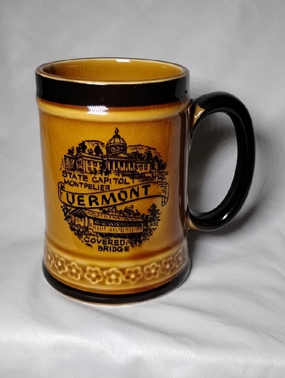 Vermont Souvenir Graphic Mug Vtg 8oz